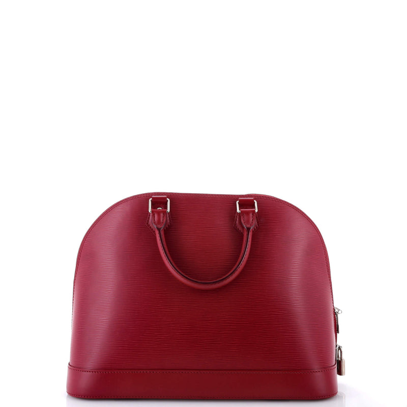 Louis Vuitton Alma Handbag Epi Leather