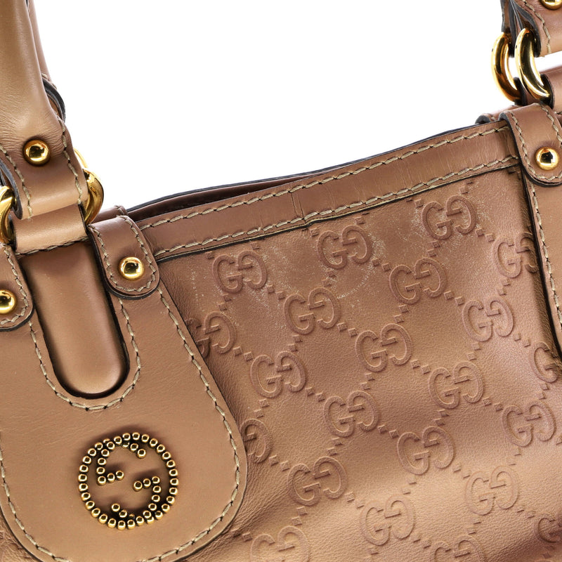 Scarlett Tote Guccissima Leather Medium