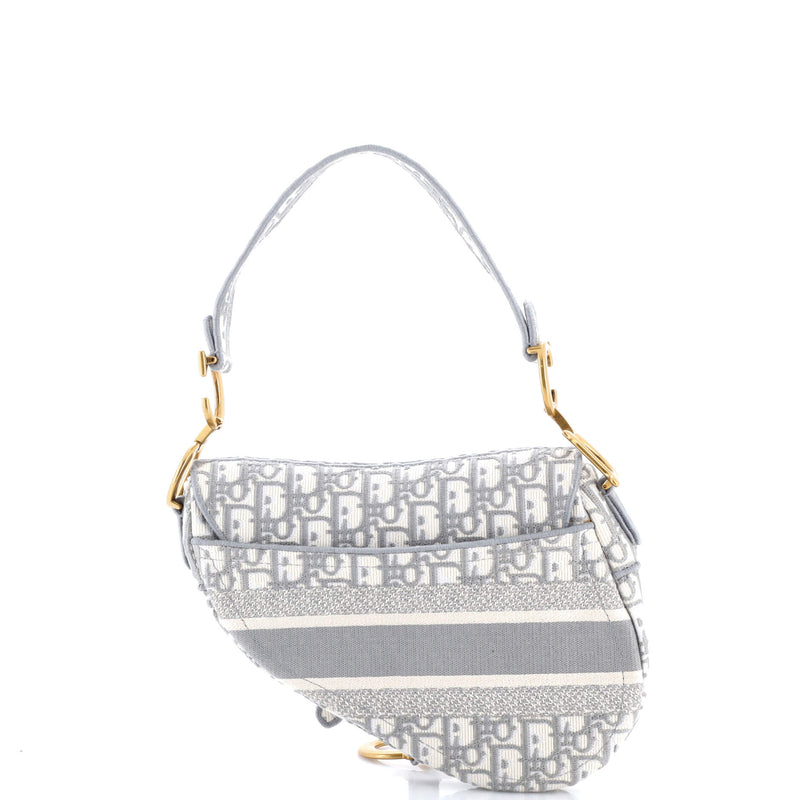 Christian Dior Saddle Handbag Logo