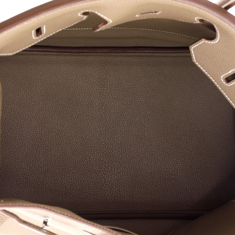 Hermes Birkin Handbag Grey Togo With