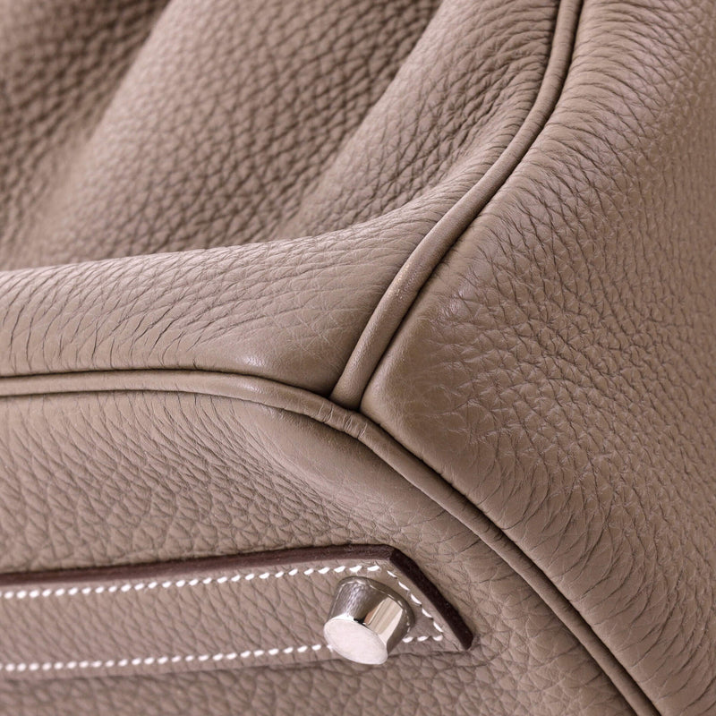 Hermes Birkin Handbag Grey Togo With