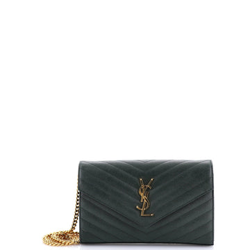 Saint Laurent Classic Wallet On Chain