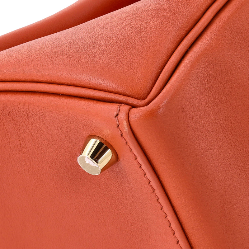 Hermes Kelly Handbag Terre Battue Swift