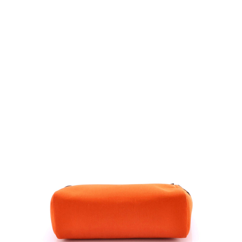 Hermes Herbag Toile And Leather Pm
