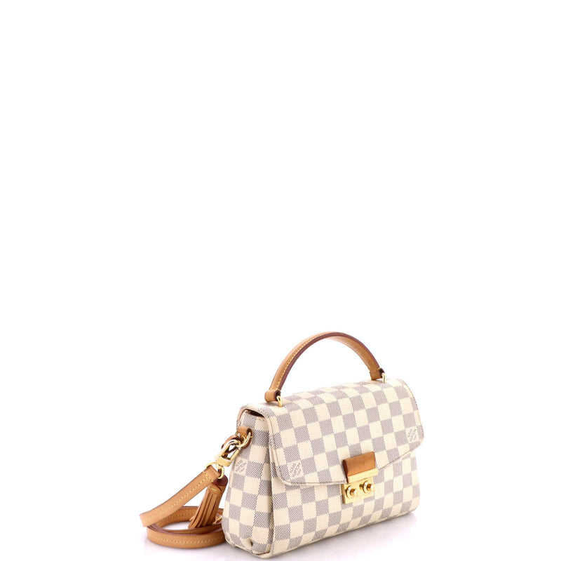 Louis Vuitton Croisette Handbag Damier