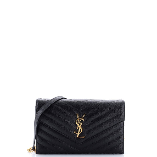 Saint Laurent Classic Wallet On Chain