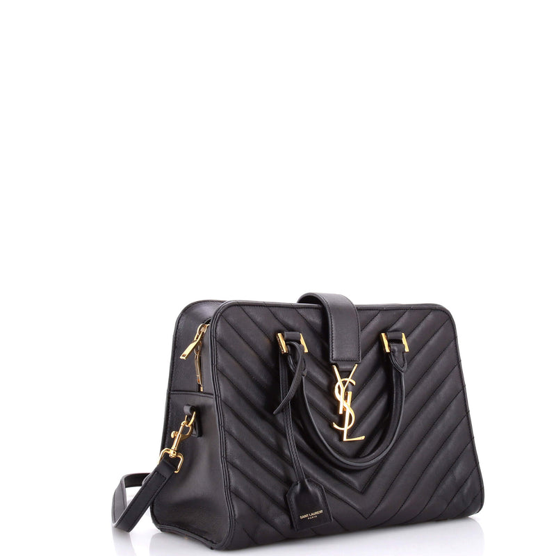 Saint Laurent Cabas Matelasse Chevron