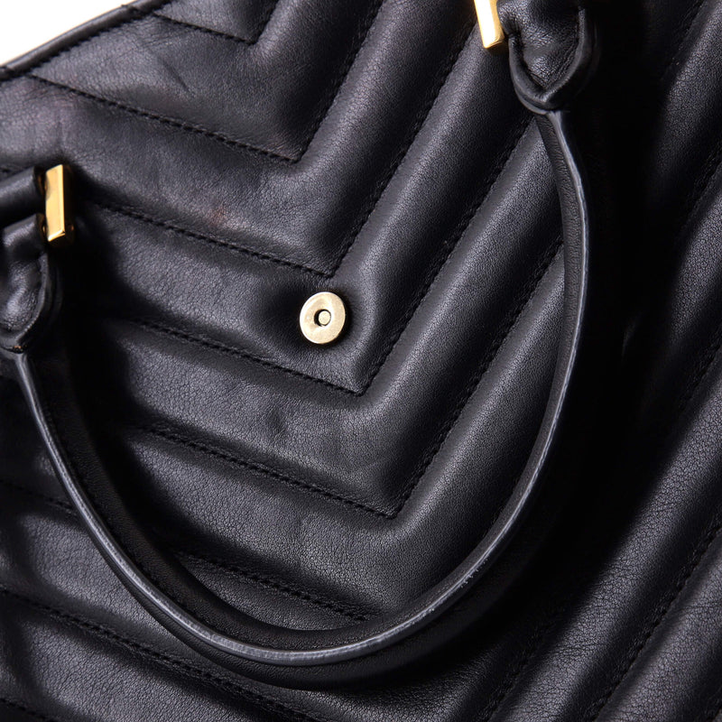 Saint Laurent Cabas Matelasse Chevron