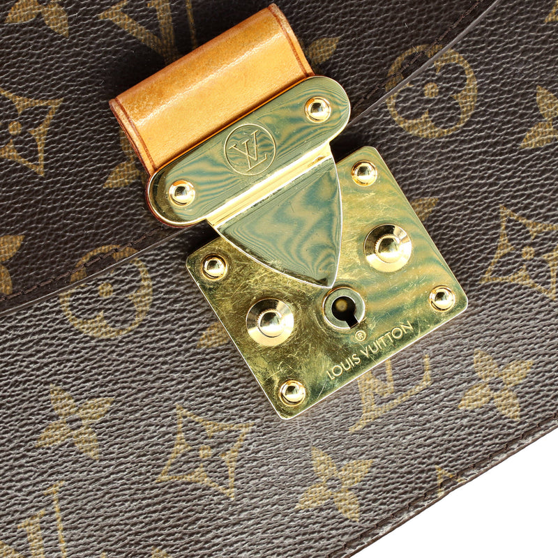 Louis Vuitton Eden Handbag Canvas Mm