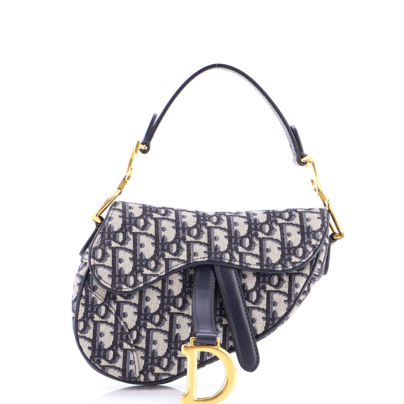 Christian Dior Saddle Handbag Oblique