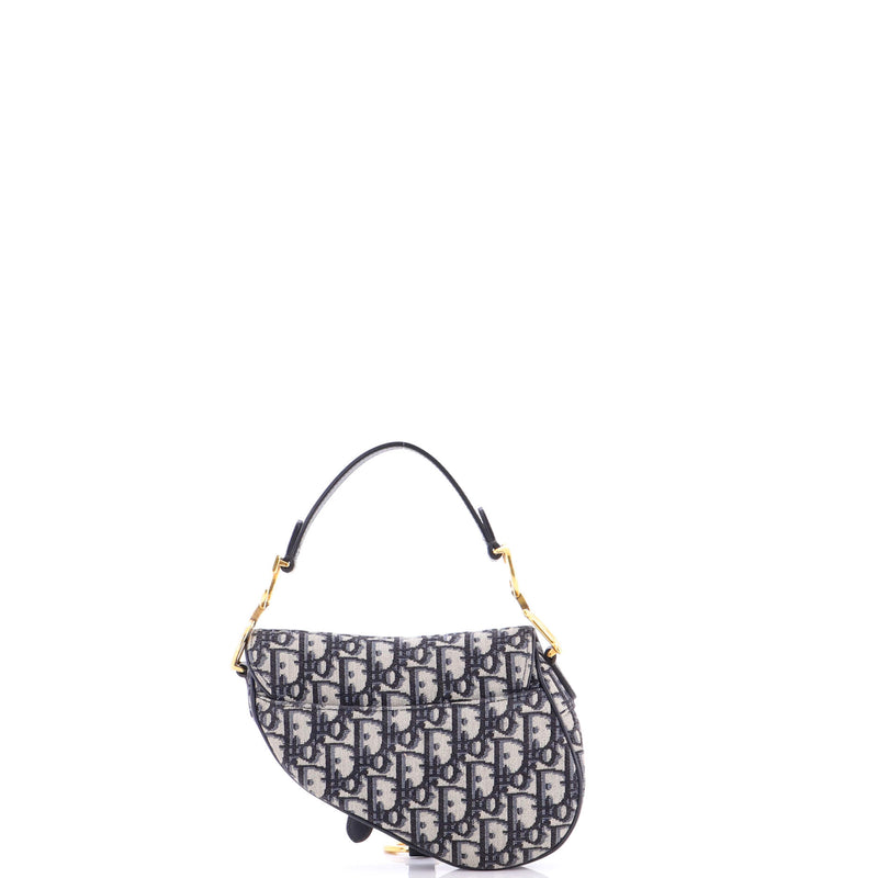 Christian Dior Saddle Handbag Oblique