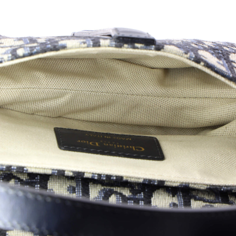 Christian Dior Saddle Handbag Oblique