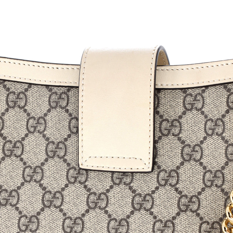 Gucci Padlock Chain Tote Gg Coated