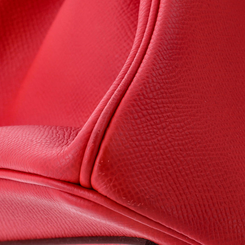 Hermes Birkin Handbag Rouge Casaque