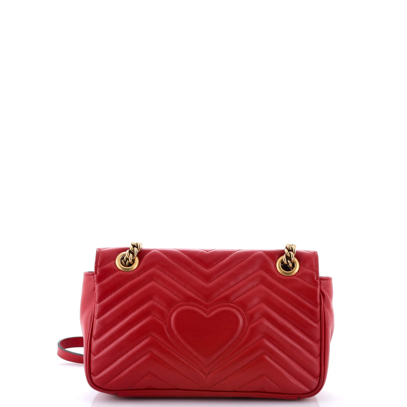 Gucci Gg Marmont Flap Bag Matelasse