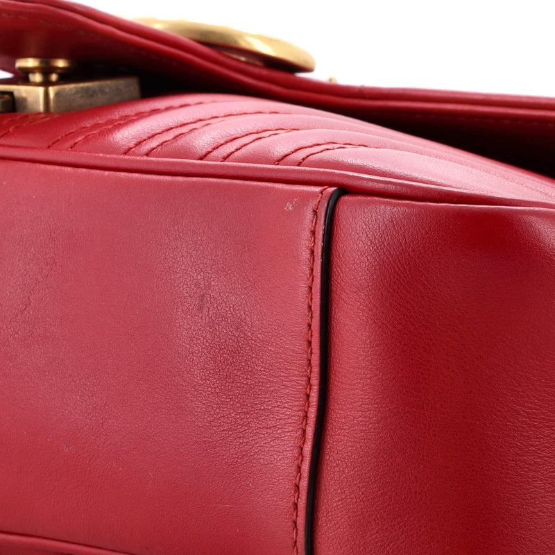 Gucci Gg Marmont Flap Bag Matelasse