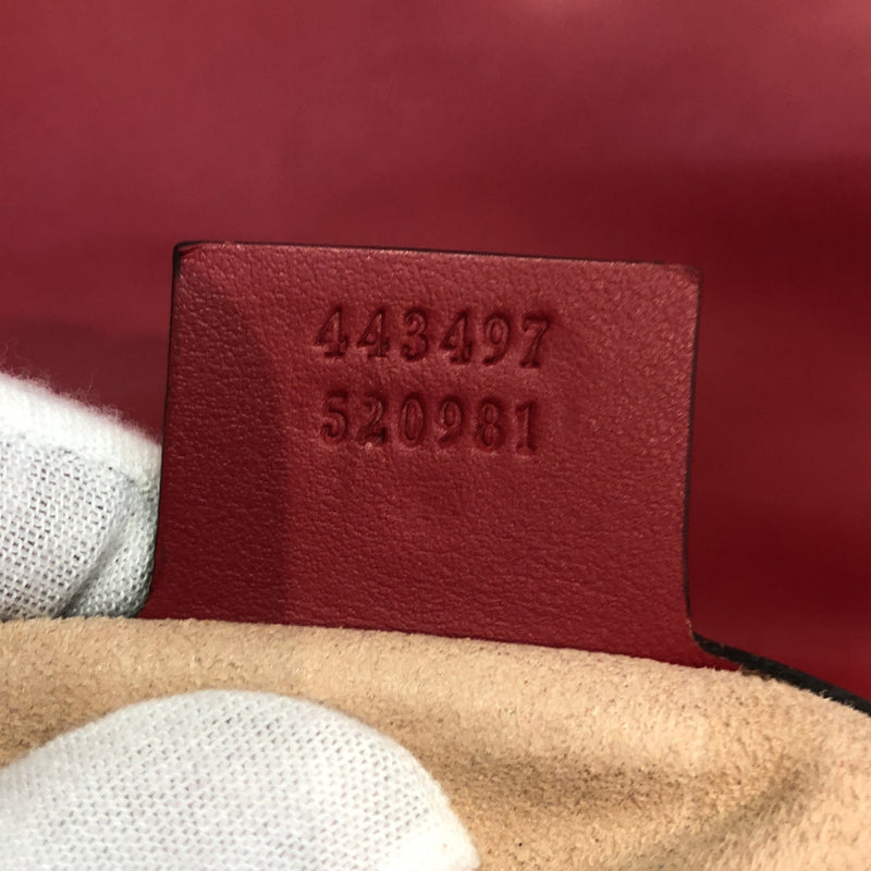 Gucci Gg Marmont Flap Bag Matelasse