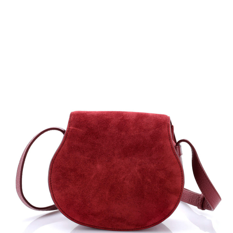 Chloe Marcie Crossbody Bag Suede Small