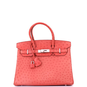 Hermes Birkin Handbag Bougainvillea