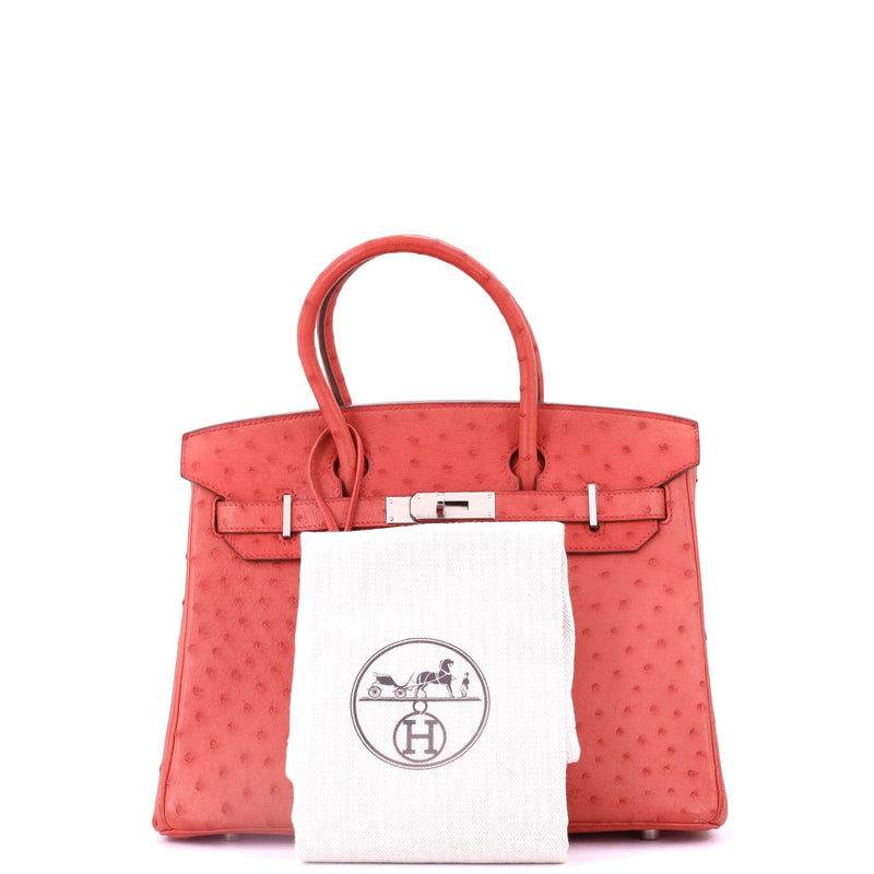 Hermes Birkin Handbag Bougainvillea