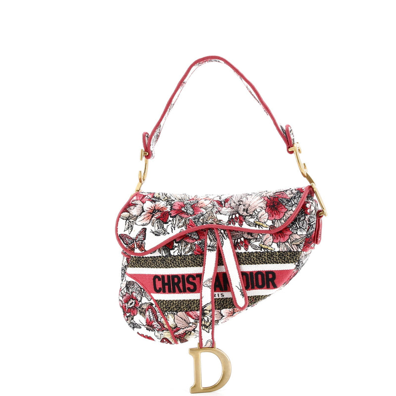 Christian Dior Saddle Bag Logo