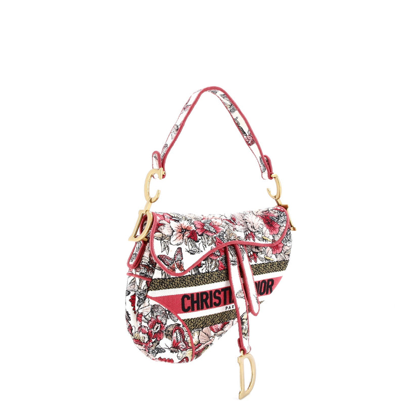 Christian Dior Saddle Bag Logo
