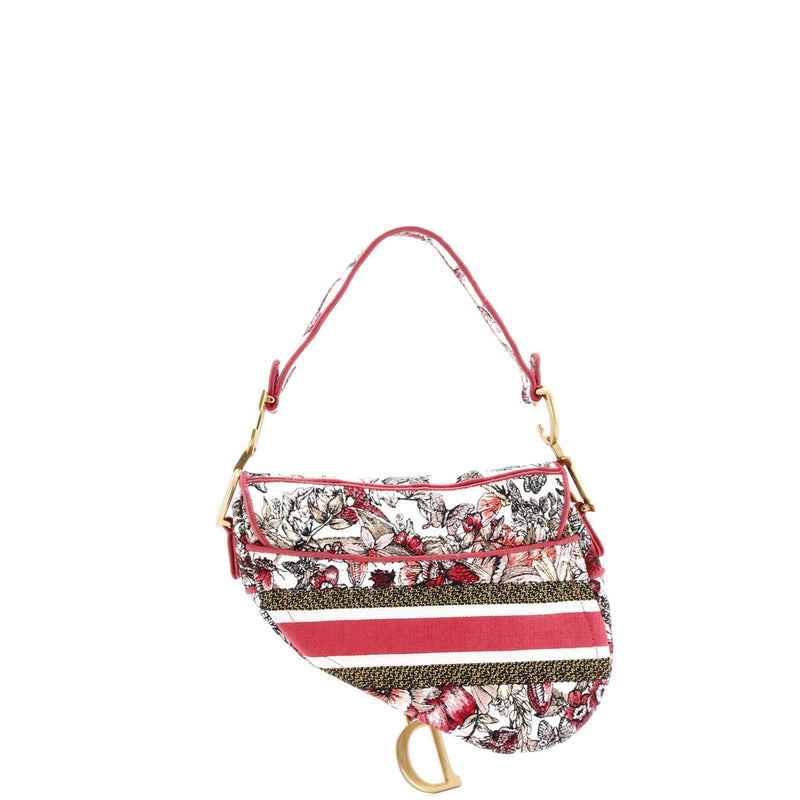 Christian Dior Saddle Bag Logo