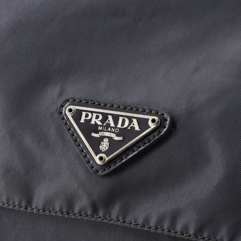 Prada Double Buckle Flap Messenger Bag