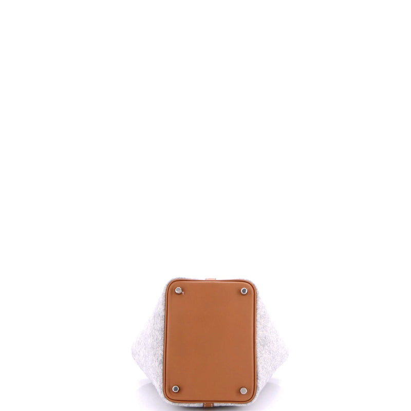 Hermes Picotin Lock Bag Felt With