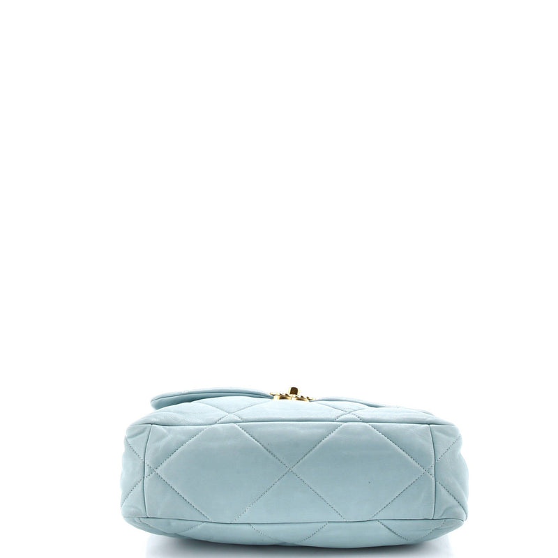 Chanel 19 Flap Bag Quilted Leather Large