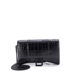 Balenciaga Hourglass Chain Wallet