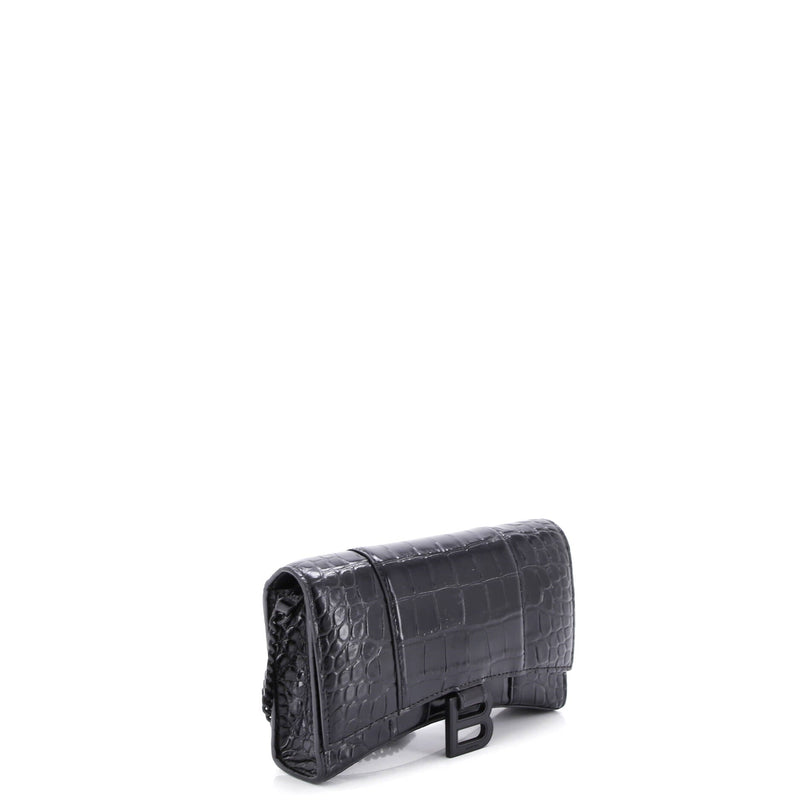 Balenciaga Hourglass Chain Wallet