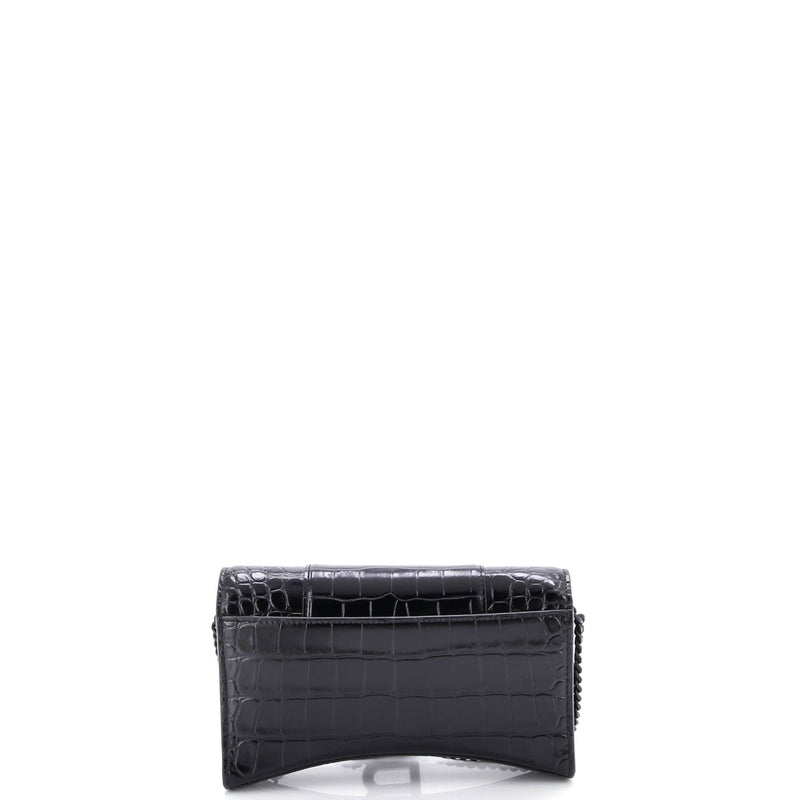 Balenciaga Hourglass Chain Wallet