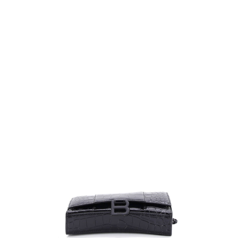 Balenciaga Hourglass Chain Wallet