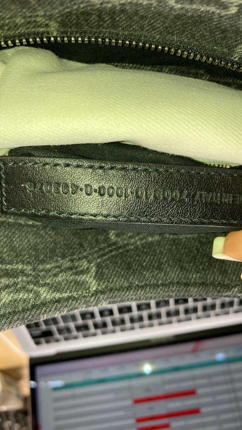 Balenciaga Neo Cagole City Bag Bb Denim