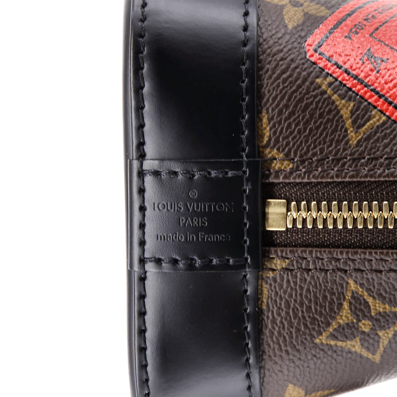 Louis Vuitton Alma Handbag My World Tour