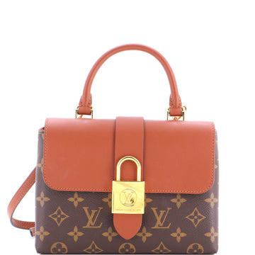 Louis Vuitton Locky Handbag Canvas With