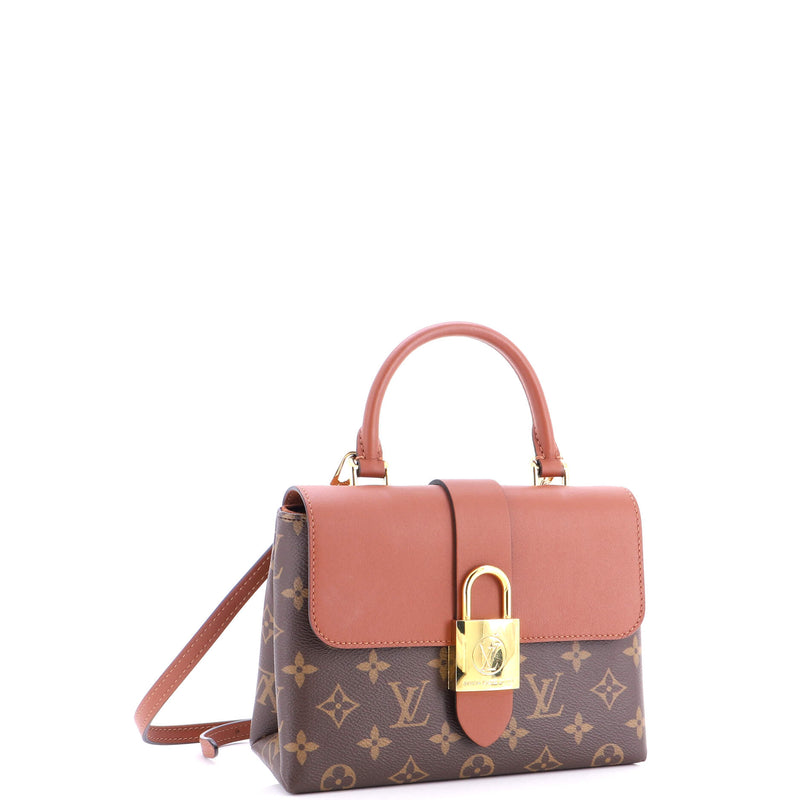 Louis Vuitton Locky Handbag Canvas With