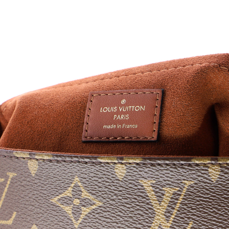 Louis Vuitton Locky Handbag Canvas With