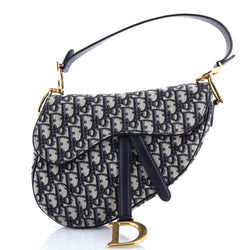Christian Dior Saddle Handbag Oblique