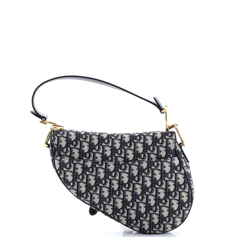 Christian Dior Saddle Handbag Oblique
