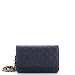 Chanel Wallet On Chain Quilted Caviar