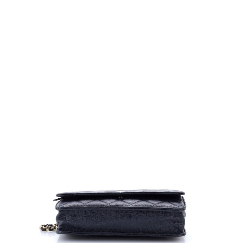 Chanel Wallet On Chain Quilted Caviar