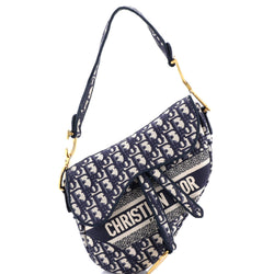 Christian Dior Saddle Handbag Logo