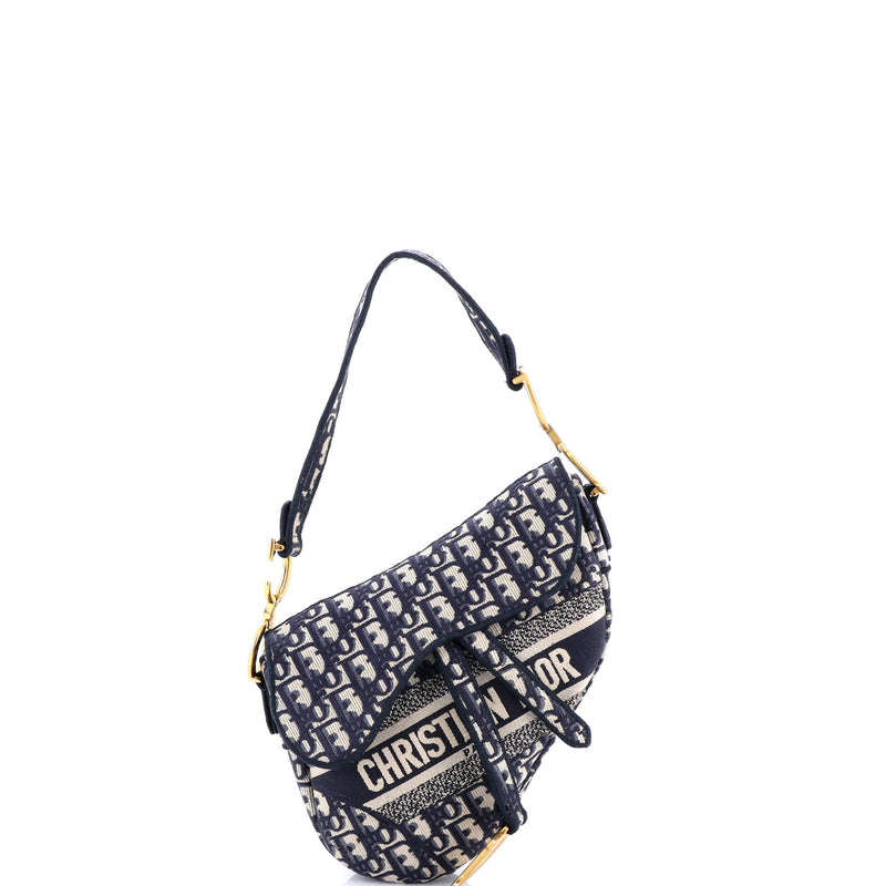 Christian Dior Saddle Handbag Logo