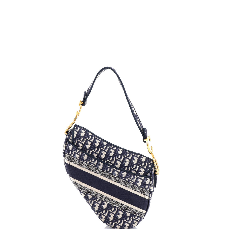 Christian Dior Saddle Handbag Logo