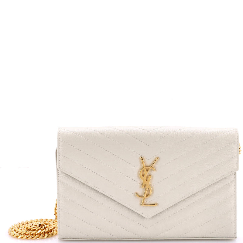 Saint Laurent Classic Wallet On Chain