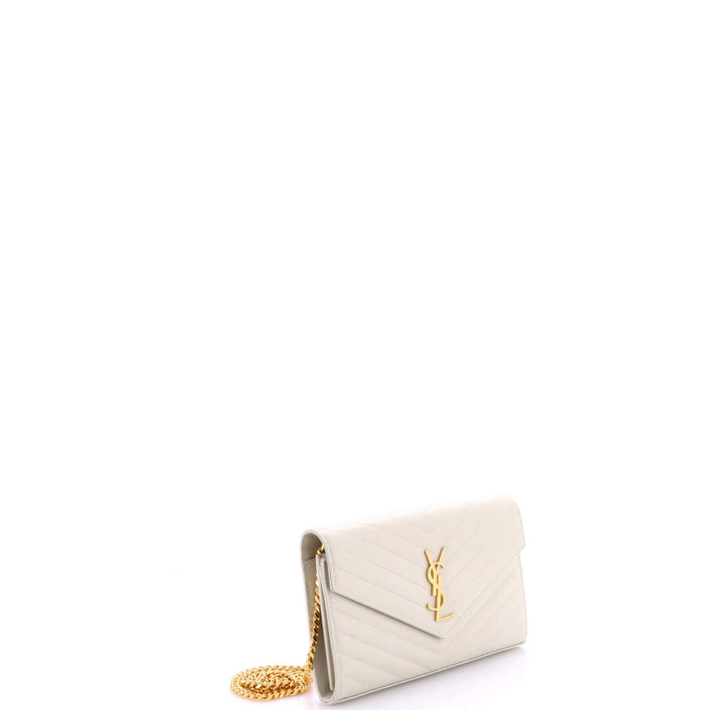 Saint Laurent Classic Wallet On Chain