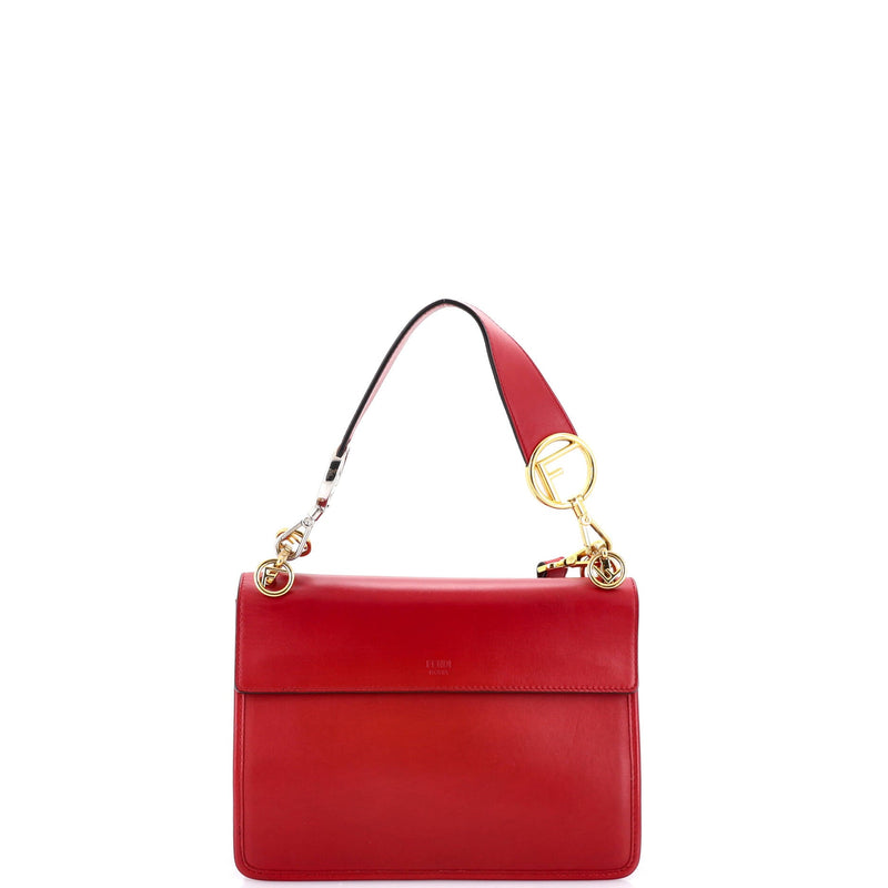 Fendi Kan I F Shoulder Bag Leather