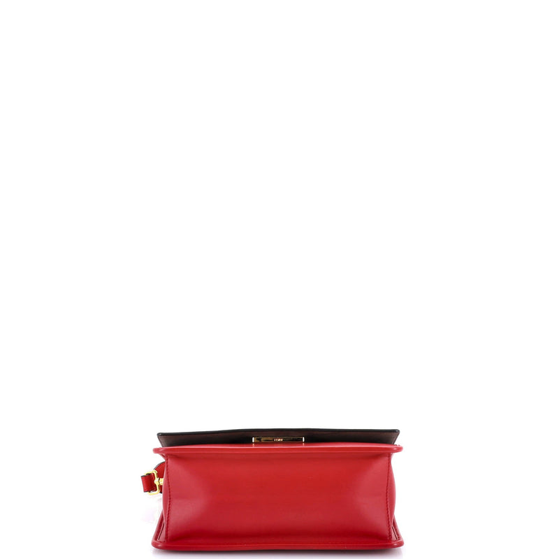 Fendi Kan I F Shoulder Bag Leather